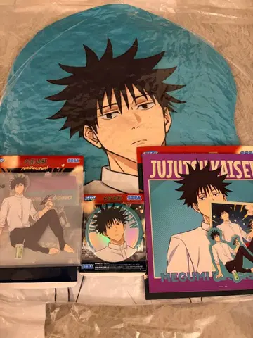 주술회전 세가 럭키 쿠지 Fun!Fun!Fun! 후시구로 메구미 4세트