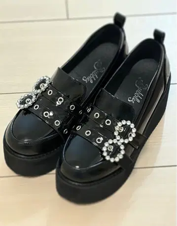 BUBBLES 더블 벨트 로퍼 37