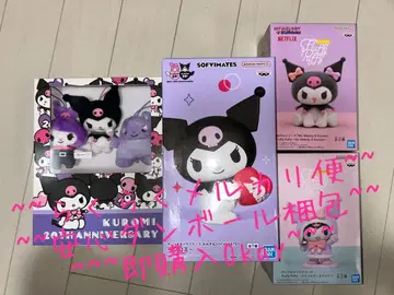 쿠로미 20주년 빅 SOFVIMATES 피규어 마스코트 4개 세트