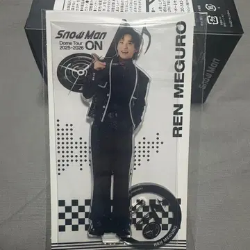 5 메구로 렌 SnowMan 아크릴 스탠드 ON