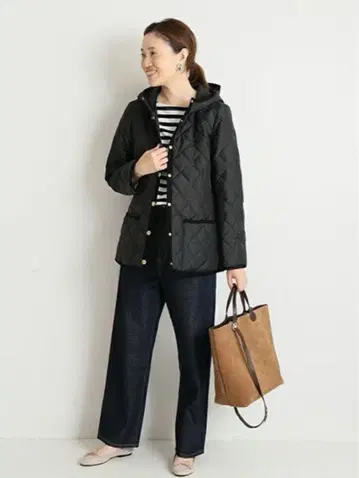 슬로브 이에나 별주 트래디셔널 웨더웨어 퀼팅 자켓