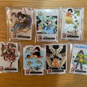 드래곤볼 제일복권 F상 7종류 (전 20종류 중) 세트