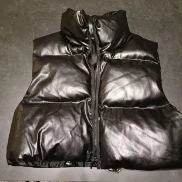 SHEIN 블랙 다운 자켓 L 사이즈