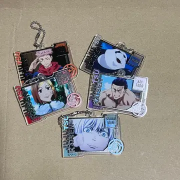 주술회전 데코 프레 아크릴 키링