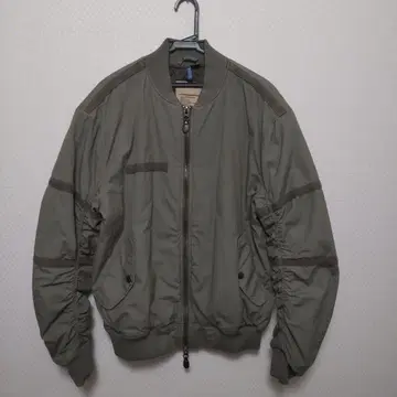 코튼 MA-1 스타일 자켓 올리브/카키