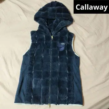 캘러웨이 네이비 플리스 보아 베스트 M 사이즈