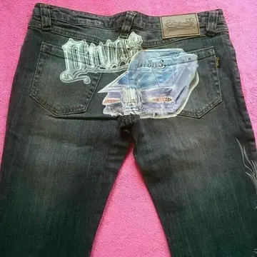 DIVAS 임팔라 휠 프린트 청바지 lowgal impala