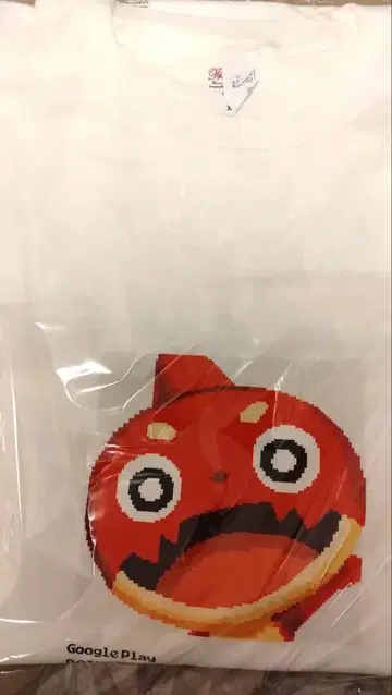 (미개봉) 몬스터 스트라이크 오라곤 T셔츠 XL GooglePlay