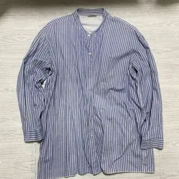 빈티지 체코군 프리지너 셔츠 44 스텐실 죄수복 형무소