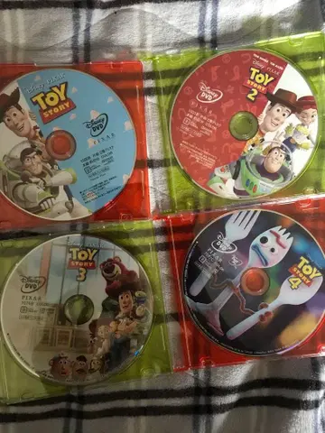 [ 새상품급 ] 토이스토리 4작품 MovieNEX DVD만