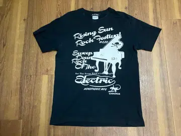 RisingSun2011 x ELECTRIC 티셔츠 블랙 S 라이징 선
