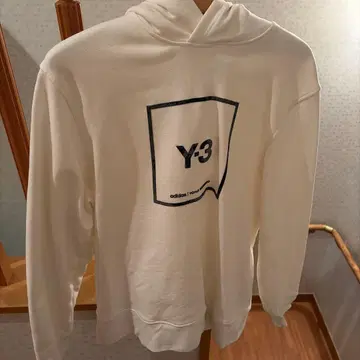 Y-3 화이트 후드티 M 사이즈