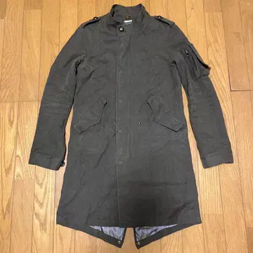 밀리터리 스타일 모즈 코트