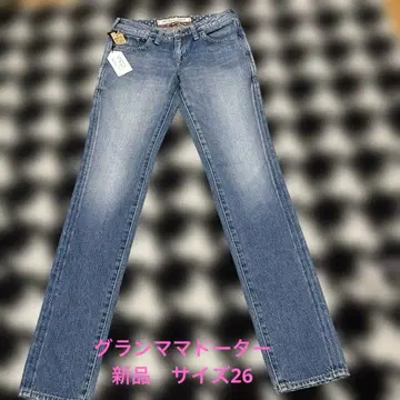 그랑마마도터 스트레이트 데님 새상품 사이즈 26