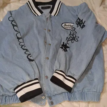 CHIP CLIP 데님 자켓 L 사이즈