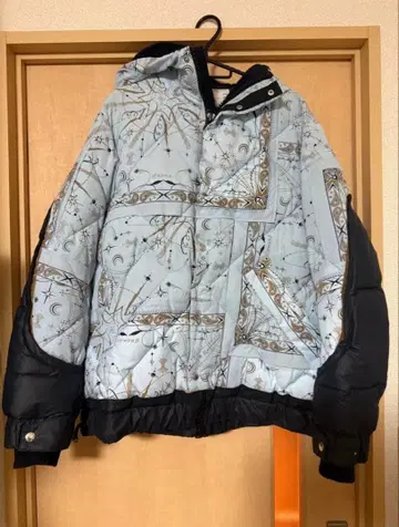 sacai Dr.woo 다운 자켓 사카이 닥터 우 반다나