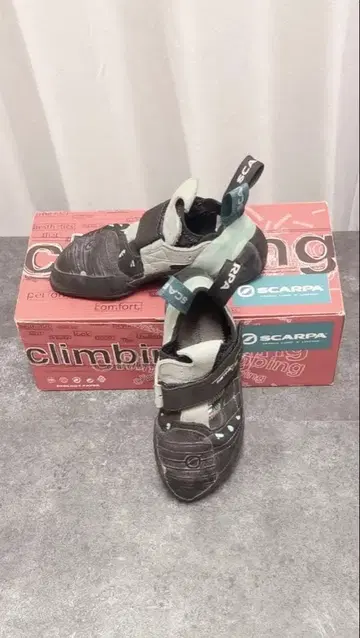 스칼파 SCARPA INSTINCT VSW EU38 클라이밍 신발