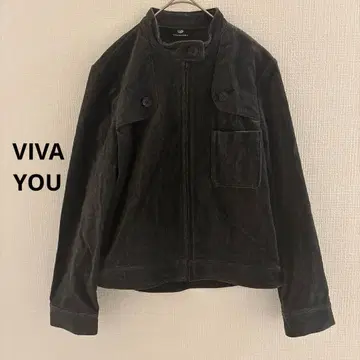 VIVAYOU 비바유 M 블루종 블랙 코튼