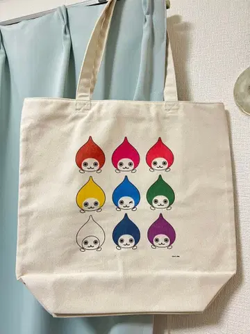 컬러풀 캐릭터 토트백