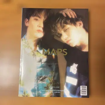 MAPS 2018년 6월호 승관 버논 표지 잡지