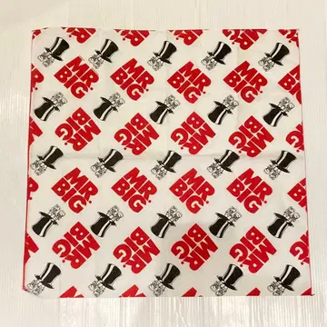 레어 NOS 90s MR.BIG 빈티지 반다나 USA제