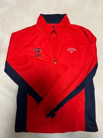 캘러웨이 하프 지퍼 긴팔 셔츠 골프웨어 LL 캘러웨이