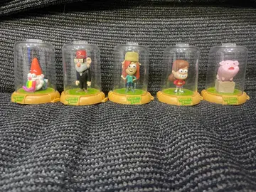 괴기 그래비티 폴즈 피규어 5체 세트