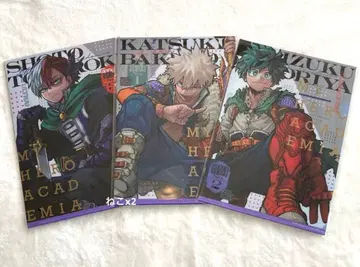 나의 히어로 아카데미아 클리어 파일 3장 세트