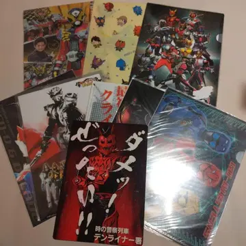 가면라이더 클리어 파일 책받침 묶음 판매