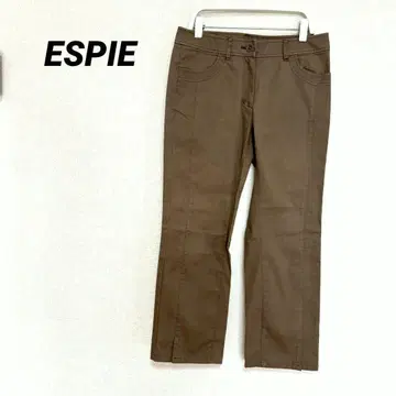 2669M 에스피에 크롭 팬츠 치노 팬츠 스트레이트 하의 심플