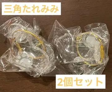 삼각형 늘어진 귀 2개 세트 우리 아이의 털뭉치