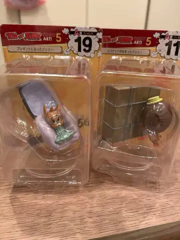 톰과 제리 제리 피규어 2개