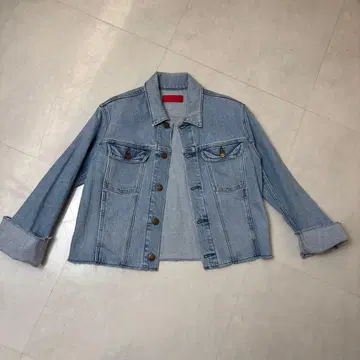 RED CARD 뷰티풀 데님 자켓 스트레치! 라이트 블루