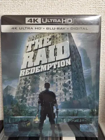 해외판 더 레이드 4KUHD 스틸북