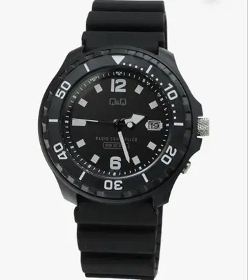 [시티즌 Q&Q] 손목시계 아날로그 전파 솔라 방수 날짜