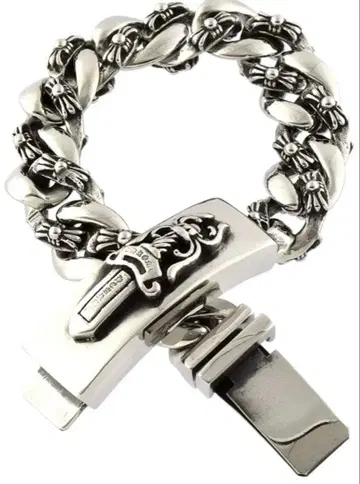 실버 액세서리 남성용 팔찌 대거