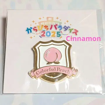 컬러풀 피치 카라피치 파라다이스 2025 핀 배지