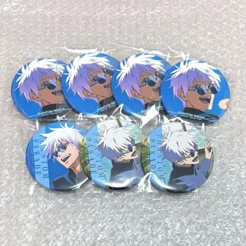 주술회전 팬파레 복권 캔뱃지 고죠 사토루 7점