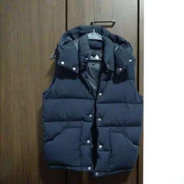 THE NORTH FACE 다운 베스트 후드 부착 블랙 S 사이즈