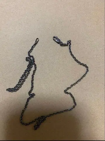 팥 팥 실버 체인 실버 925 세마루 silver