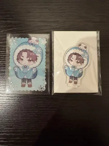 브레마이 츠키모토 타이거 아크릴 스탠드 클리어 카드 2종 세트