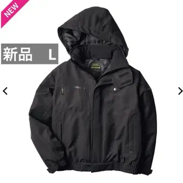 새상품 더블 플랩 방수 방한 블루종 L 사이즈