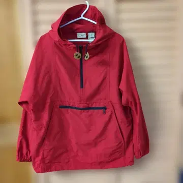 L.L.Bean M 사이즈 레드 나일론 자켓