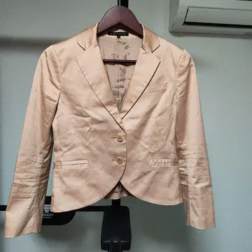 theory 띠어리 테일러드 자켓 핑크 광택 2