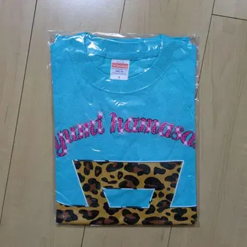 스카이블루 T셔츠 5주년 라이브 투어 레오파드 무늬