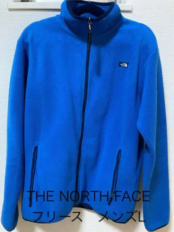 THE NORTH FACE 플리스 자켓 남성용 L 사이즈 블루 새상품급