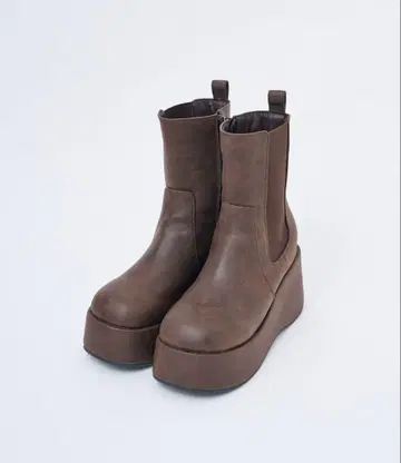 [마이너스 3kg 보여요] 사이드 고어 볼륨 밑창 숏부츠