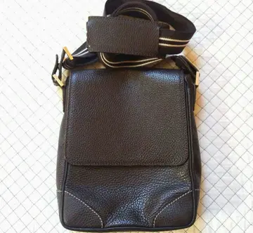 dunhill 던힐 숄더백, 가죽제, 다크 브라운, 이탈리아 제조