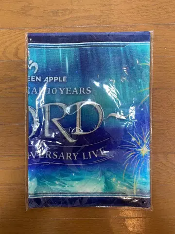 Mrs. GREEN APPLE 라이브 FJORD 타월 10주년 기념