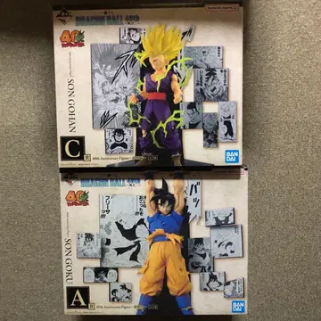 제일복권 드래곤볼 40th A 손오공 C 손오반 피규어